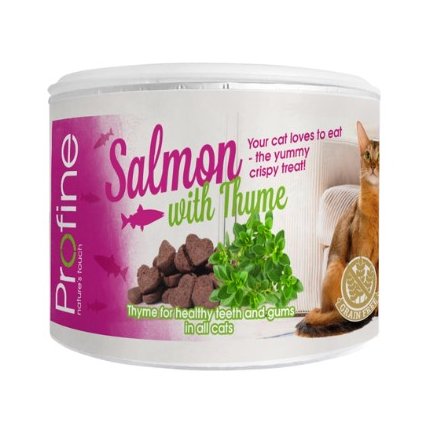 7041 profine cat crunchy snack salmon thyme 50g
