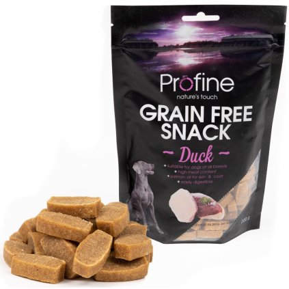 3225 profine grain free snack duck 200g