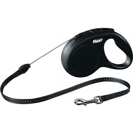 3180 voditko flexi classic m 8m max 20kg lanko cerna