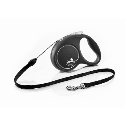 21163 flexi Black Design S Cord 5m black