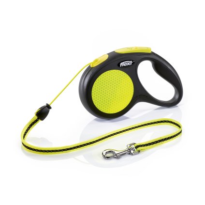 3162 voditko flexi neon reflect m 5m max 20kg