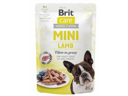 Brit Care Mini Lamb fillets in gravy 85 g