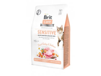 Brit Care Cat Grain-Free Sensitive Healthy Digestion & Delicate Taste 400 g