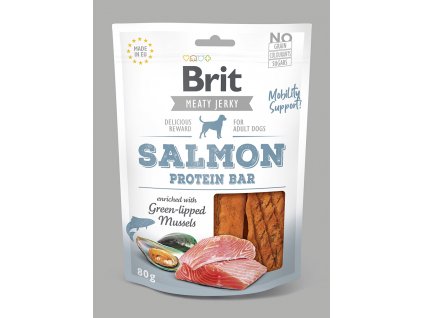 Brit Jerky Salmon Protein Bar