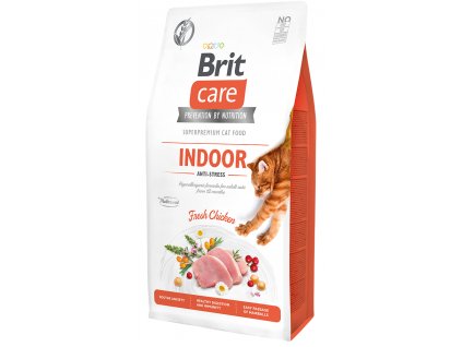 Brit Care Cat Grain-Free Indoor Anti-stress 7 kg