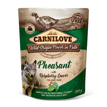 carnilove pheasant raspberry leaves