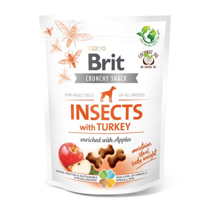 20324 BCD crunchy snacks INSECT TURKEY 200g K1 3D