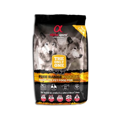 Alpha Spirit The Only One Dog Poultry 3 kg