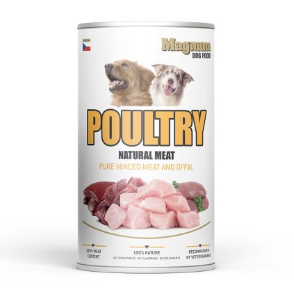 Magnum Natural Poultry Meat Dog 1200g