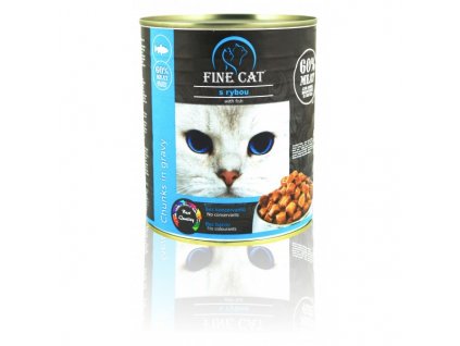 Fine Cat konzerva pro kočky s rybou