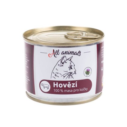 All Animals Cat hovězí mleté
