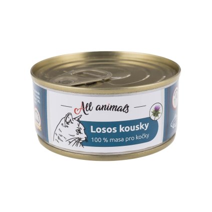 All Animals CAT losos kousky 200g