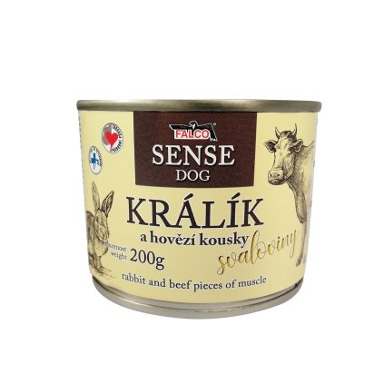 Falco Sense Dog králík a hovězí 200 g