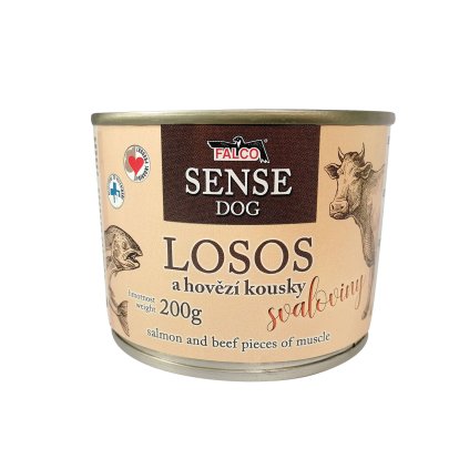 Falco Sense Dog losos a hovězí 200 g