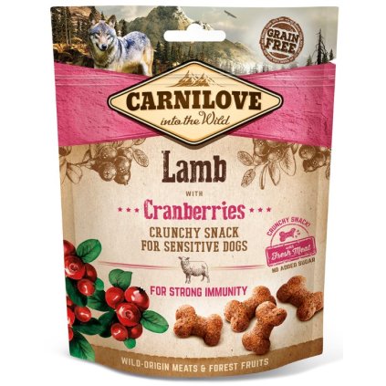 Carnilove Dog Crunchy Snack Lamb & Cranberries 200 g