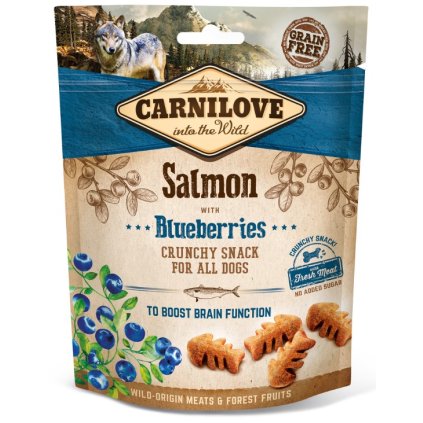 Carnilove Dog Crunchy Snack Salmon & Blueberries 200 g