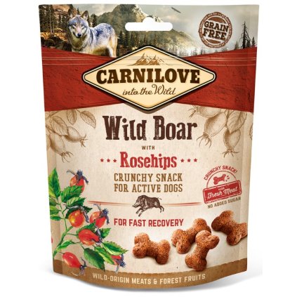 Carnilove Dog Crunchy Snack Wild Boar & Rosehips 200 g