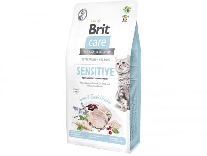 Brit Care Cat Grain-Free Insect. Food Allergy Management 7 kg