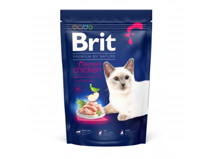 Brit Premium by Nature Cat Sterilized Chicken 1,5 kg