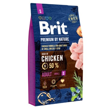 Brit Premium by Nature Adult S 8 kg
