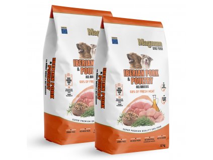 Magnum Iberian Pork & Poultry All Breed 2x12 kg