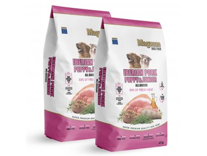 Magnum Iberian Pork Puppy & Junior 2x12 kg
