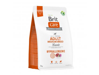 Brit Care Dog Hypoallergenic Adult Medium Breed 3 kg