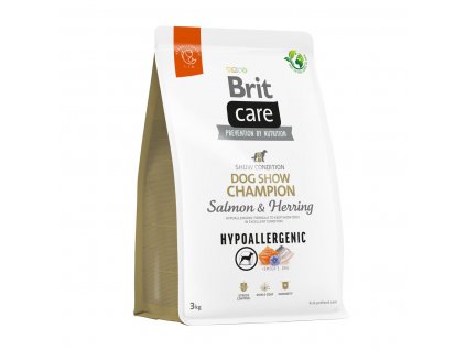 Brit Care Dog Hypoallergenic Dog Show Champion 3 kg