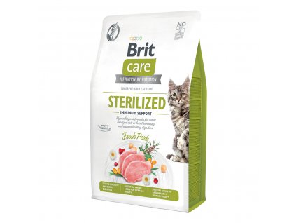 Brit Care Cat Grain-Free Sterilized Immunity Support 2 kg