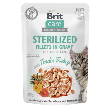 BCC Sterilized Fillets in Gravy with Tender Turkey 85g