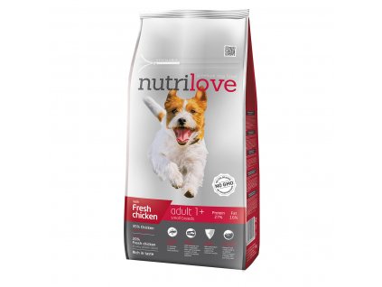 Nutrilove dry dog ADULT S 8kg