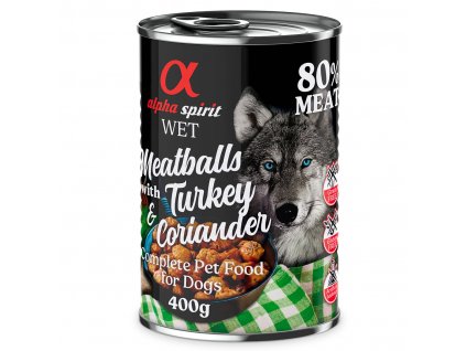 AS MEATBALLS Turkey with coriander 400 g