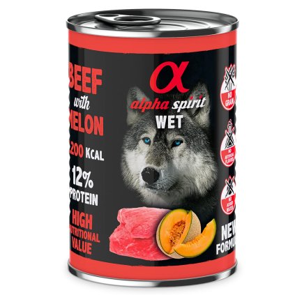 AS WET Food Beef with melon 400 g