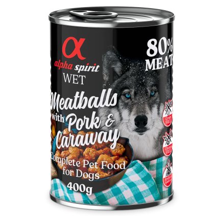 AS MEATBALLS Pork with caraway 400g 5+1 ZDARMA