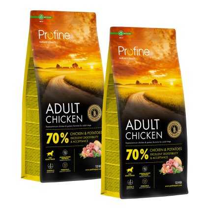 Profine Dog Dry Adult Chicken 24 kg