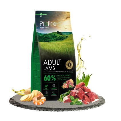 Profine Dog Dry Adult Lamb 12 kg