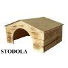 Dřevěná budka Stodola 5 pro králíka