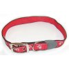 1047 1 obojek reflexni s tlapkou kov spona 25mm x 55cm