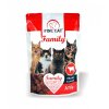 FINE CAT Family kapsičky pro kočky s HOVĚZÍM v omáčce 100 g