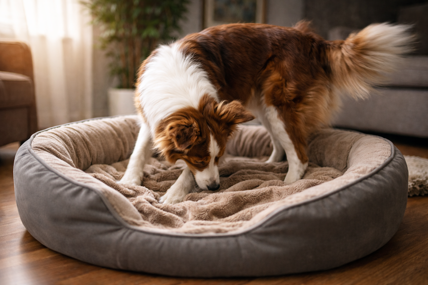 Proč pes hrabe v pelechu? Tajemství psího spánku odhaleno