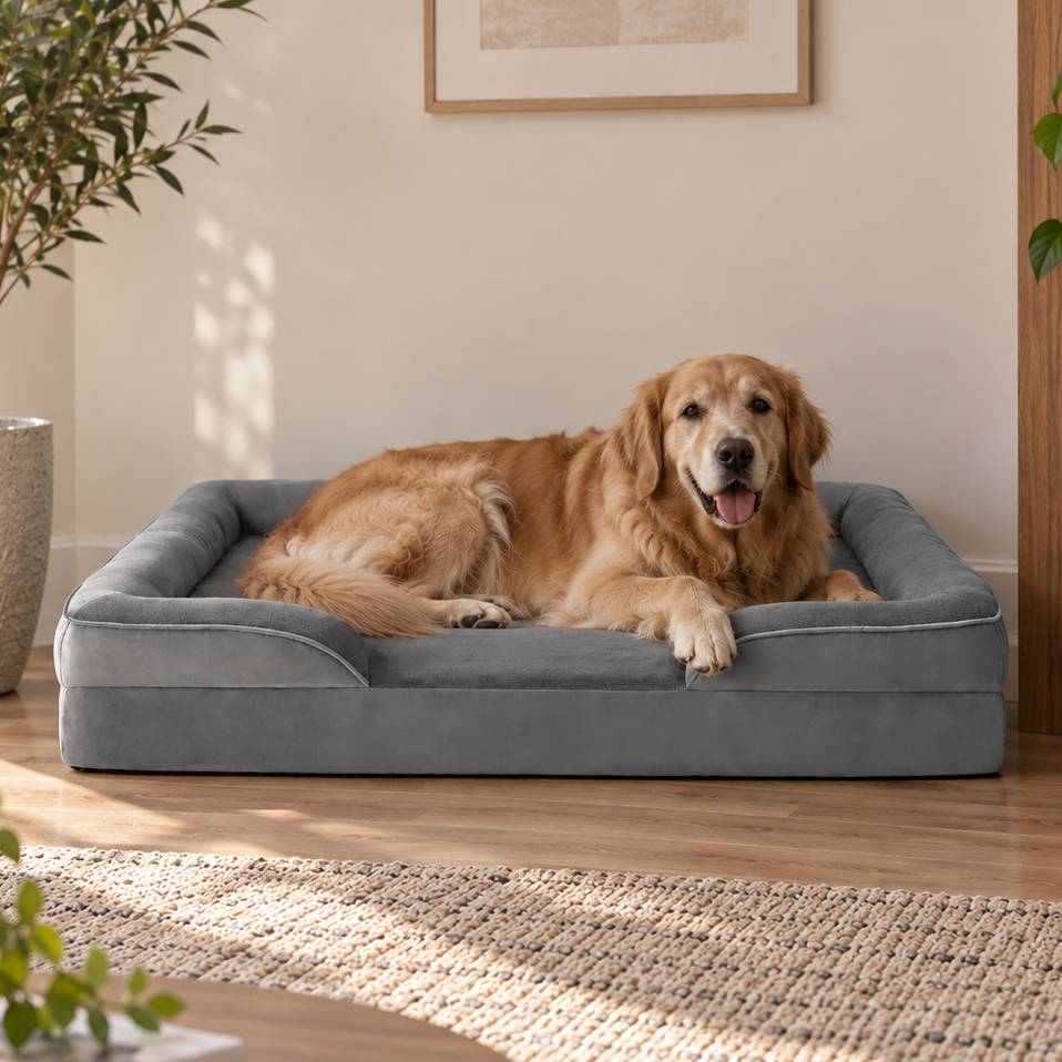 Ortopedický pelíšek pro psy Lunnest Nest 107x81 cm