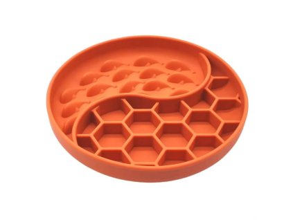 Protihltací miska pro psa Gulpy oranžová