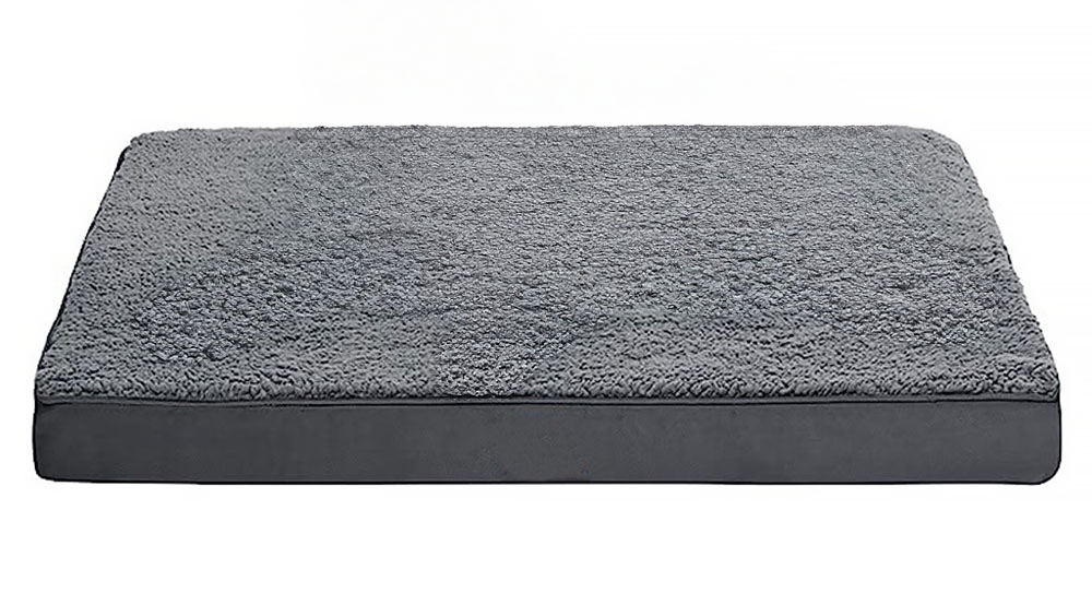 Petify Ortopedická matrace pro psa Relax 75x50 cm šedá