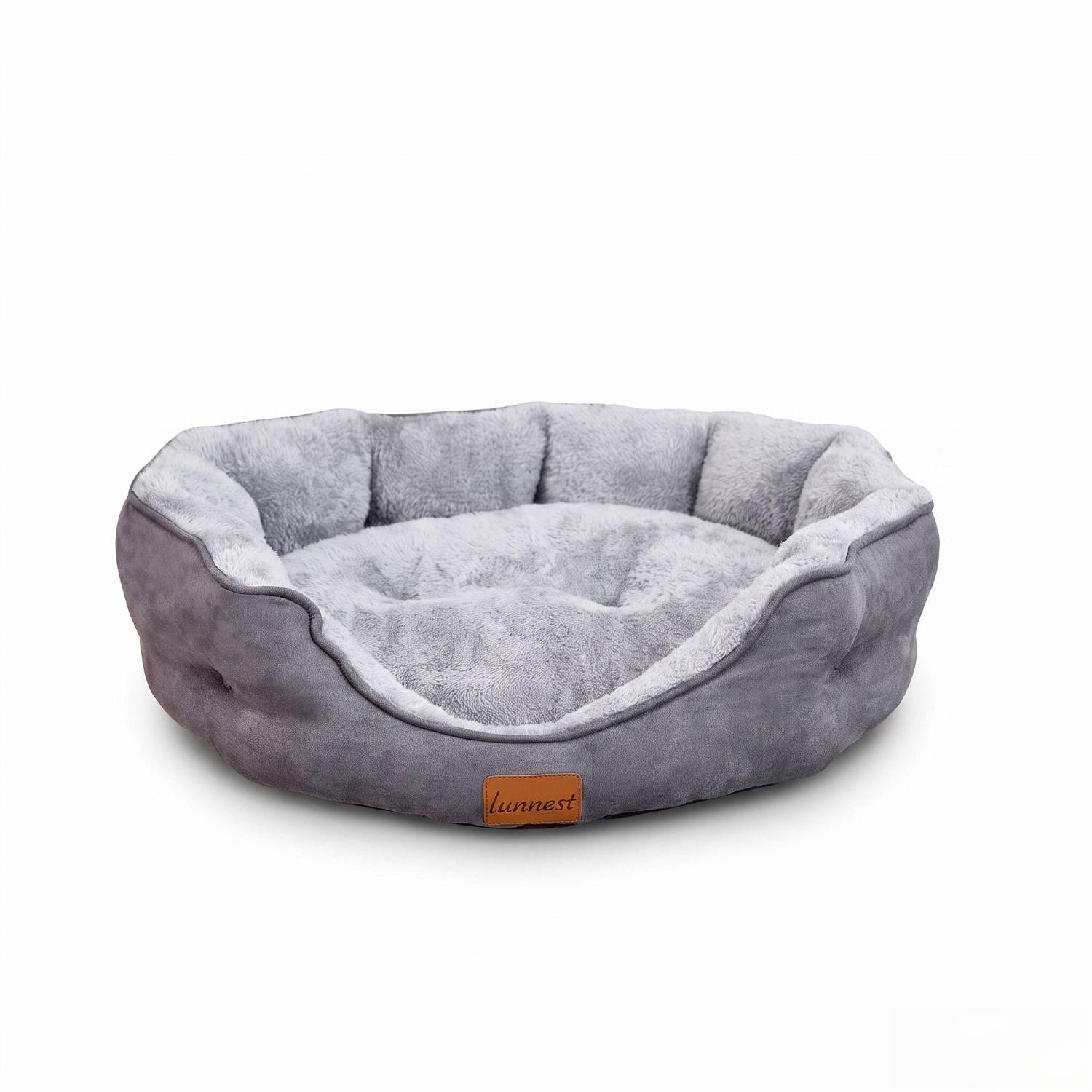 Lunnest pelíšek Round 63x53 cm šedý