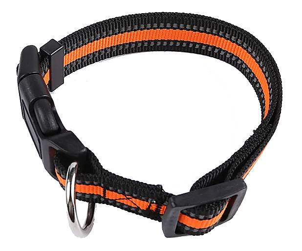 Petify Obojek pro psa Pup oranžový Velikost: M