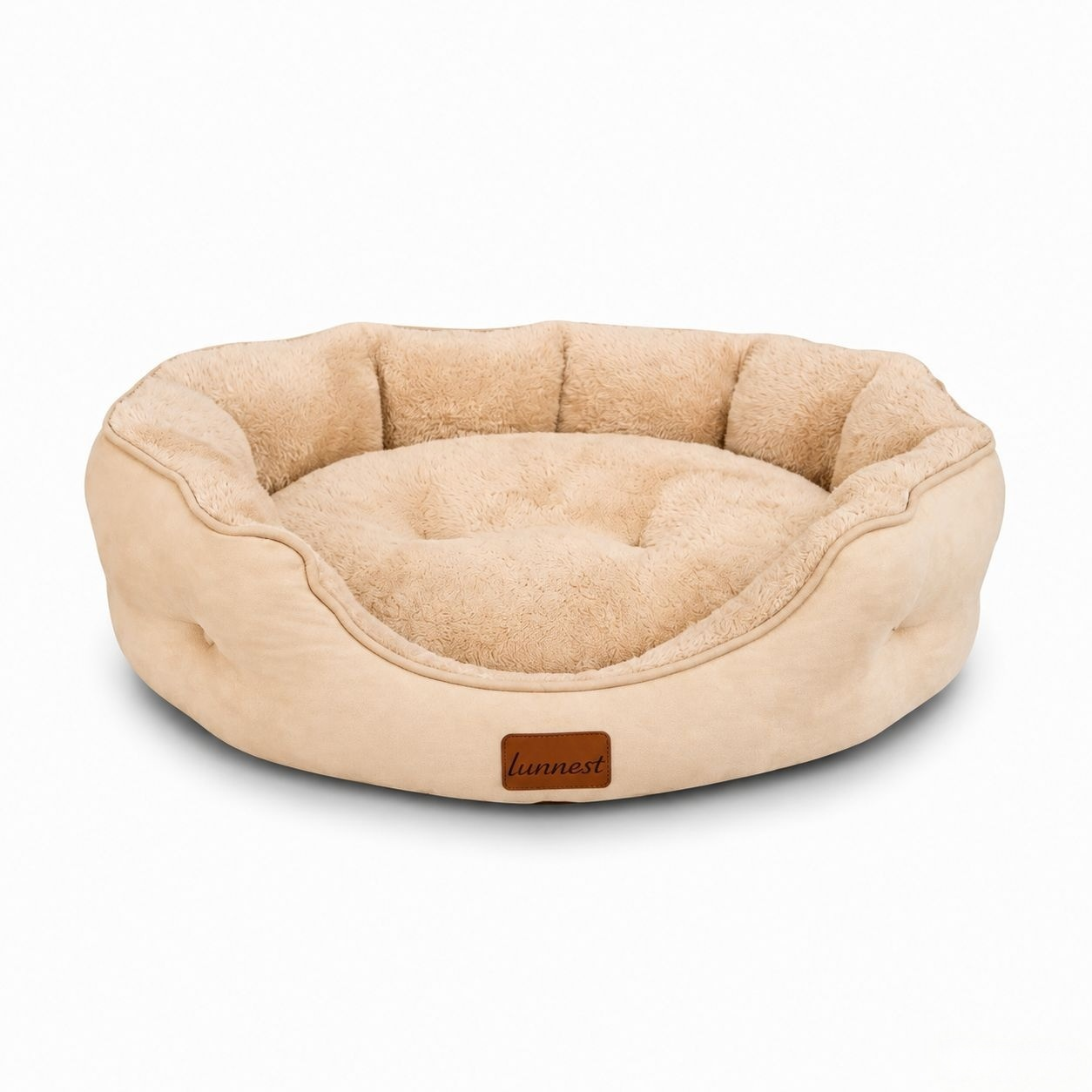 Lunnest pelíšek Round 63x53 cm béžový
