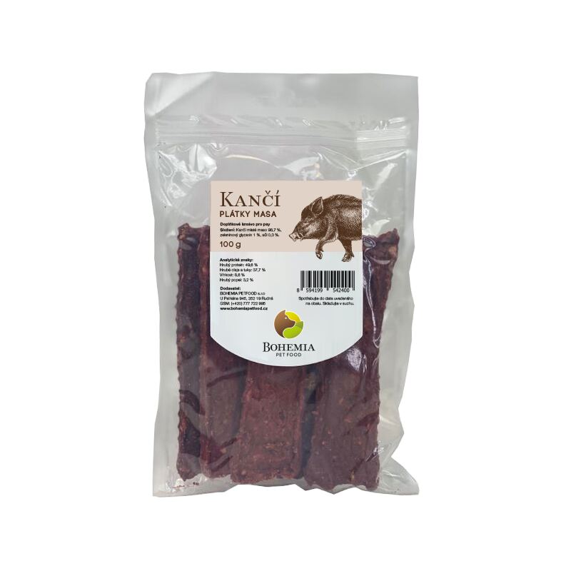 BOHEMIA Kančí plátky 100 g