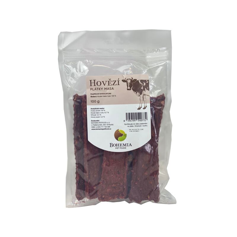BOHEMIA Hovězí plátky 100 g