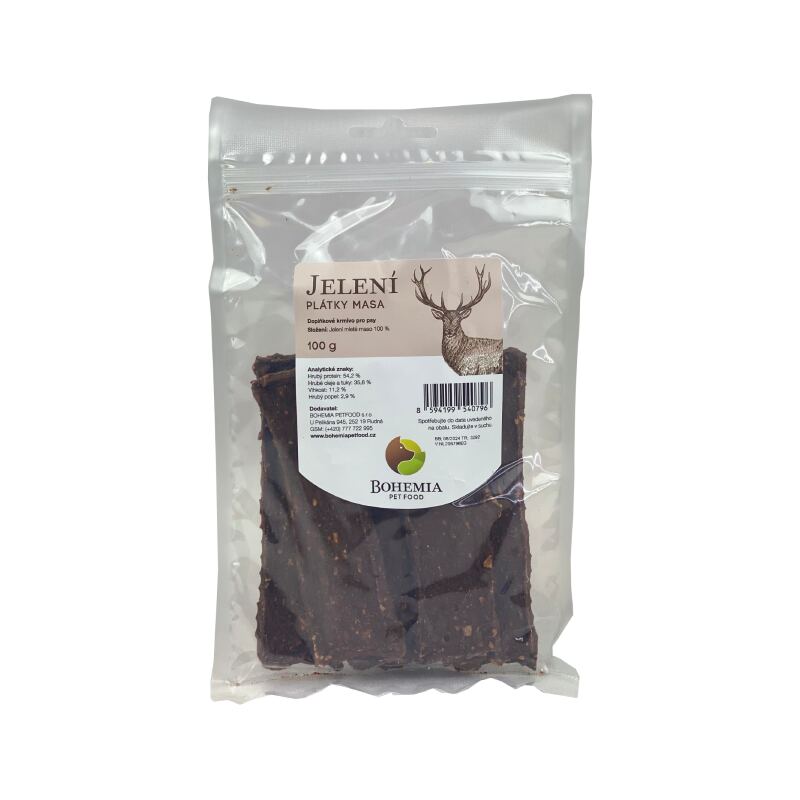 BOHEMIA Jelení plátky 100 g