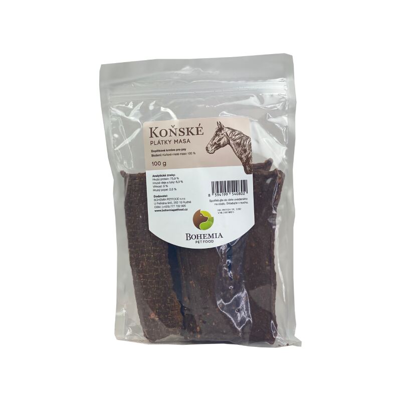 BOHEMIA koňské plátky 100 g (dieta)